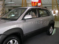 Дефлекторы окон (ветровики) HIC для Hyundai Tucson '2004-2010