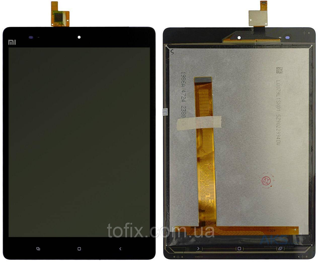 Дисплей для Xiaomi Mi Pad 1, модуль в зборі (екран і сенсор), чорний, оригінал