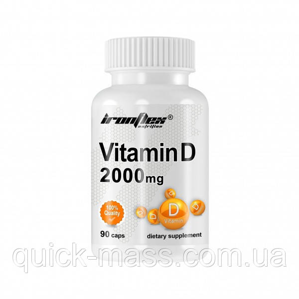 Витамин D3 IronFlex Vitamin D 2000 100 tab