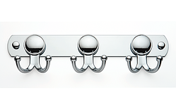 Гачок для рушників потрійний на планці, Туреччина К103