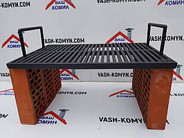 Чавунна гриль-решітка 550x380x20
