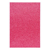 Фоамиран ЭВА ярко-розовый с глиттером, 200*300 мм, толщина 1,7 мм, 1 лист