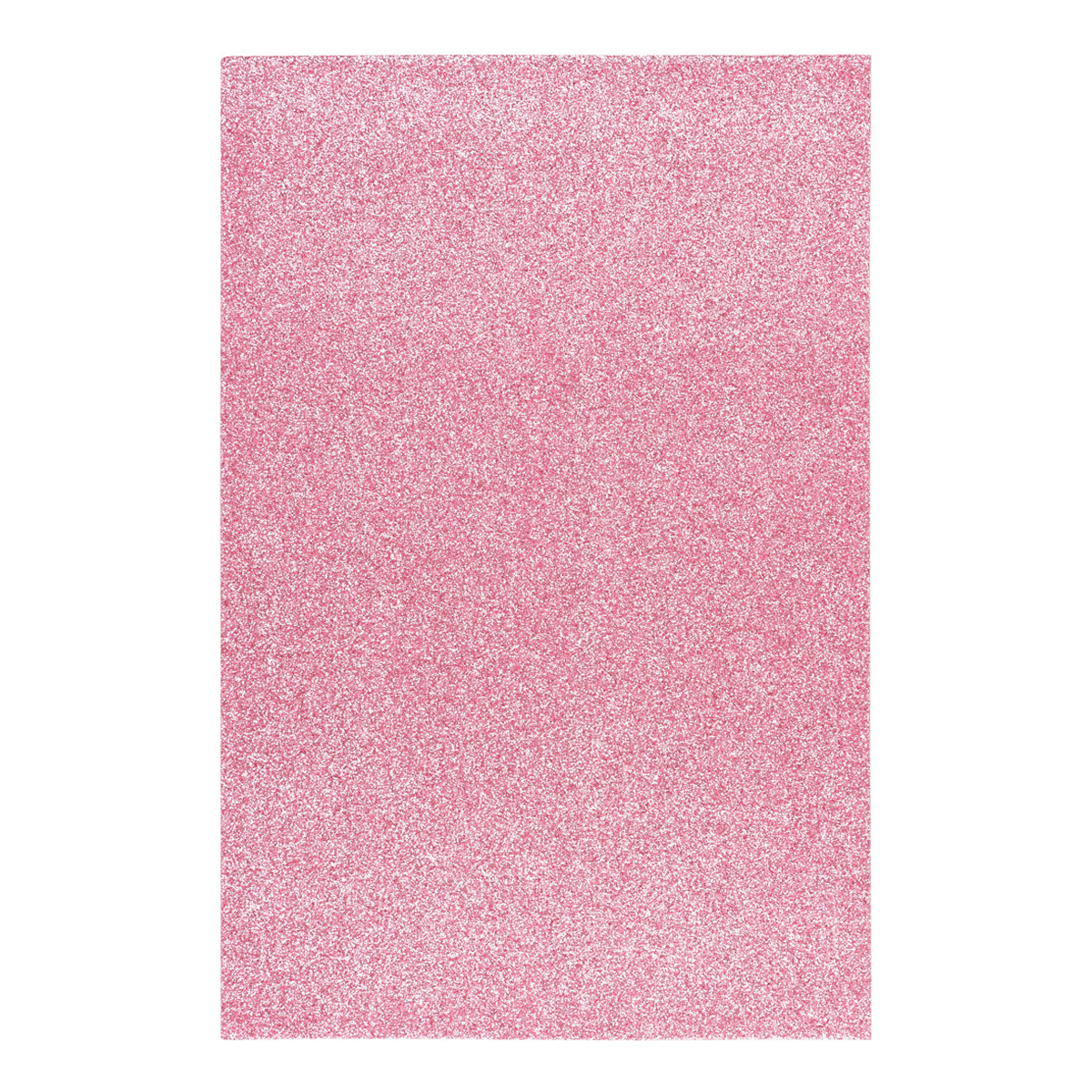 Фоамиран ЕВА рожевий з глітером, 200*300 мм, товщина 1,7 мм, 1 аркуш