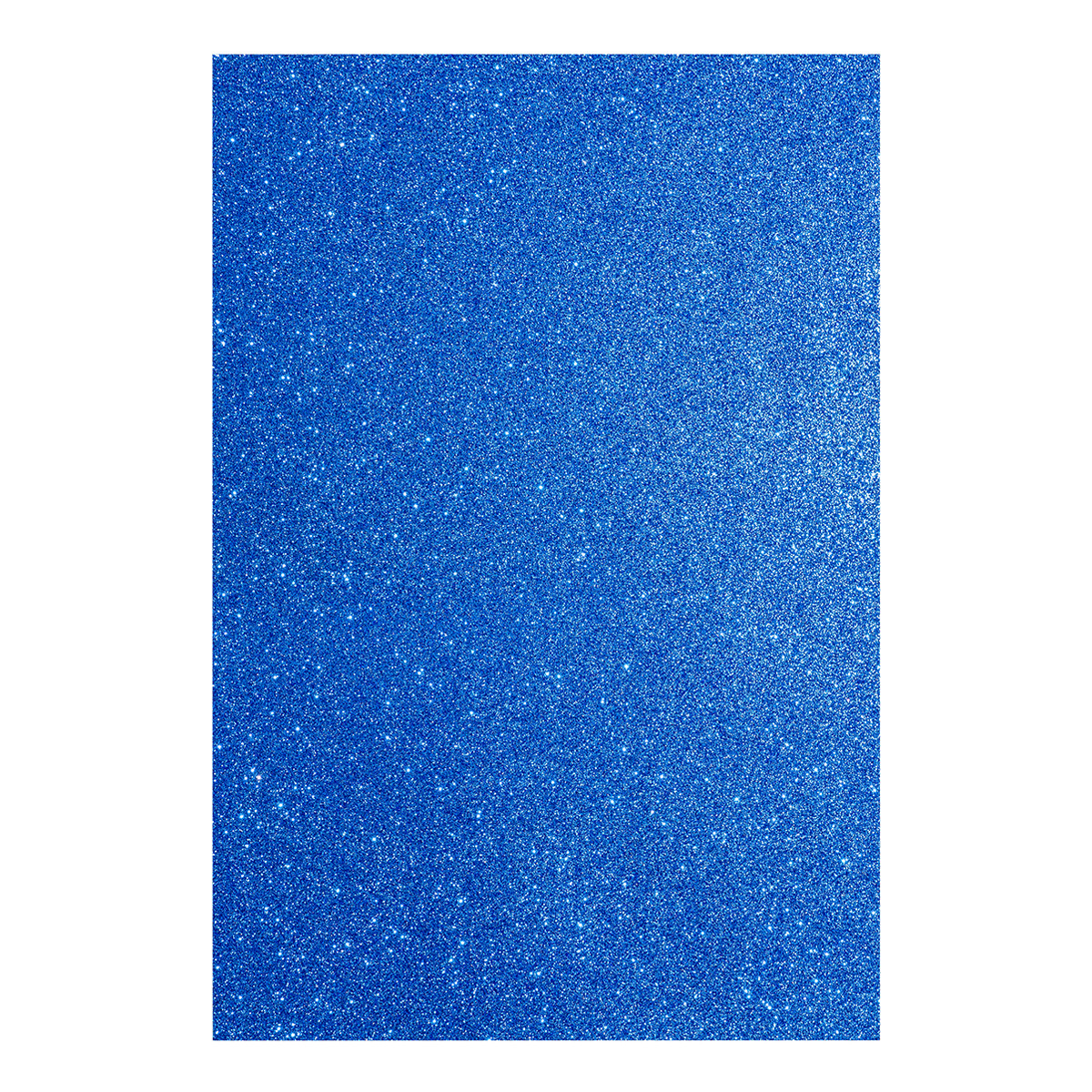 Фоамиран ЭВА синий с глиттером, 200*300 мм, толщина 1,7 мм, 1 лист - фото 1 - id-p1281369900