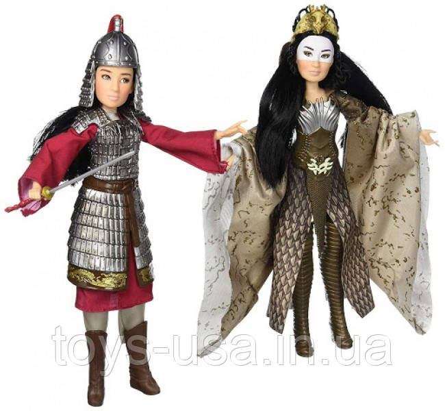 Колекційні ляльки Мулан і Сіань Ланг Mulan and Xianniang Дісней Hasbro, фото 1