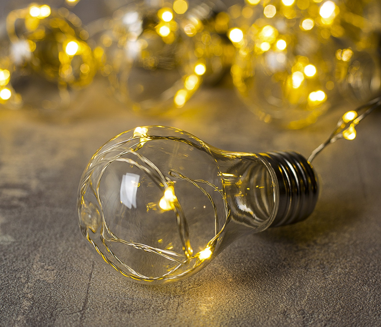 Гірлянда Едісона 75LED (RD-9007) 2,5 м LED Колір - Теплий 220v (50)