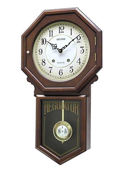 Настінний годинник RHYTHM CMJ377NR06 з боєм, фото 1
