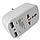 Мережний розгалужувач з юсб Travel Adaptor 823, трійник з 2 usb виходами в розетку ( тройнік ), фото 3