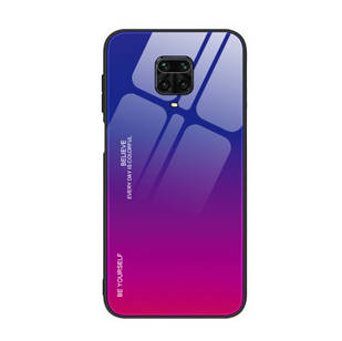 Чохол Gradient для Xiaomi Redmi Note 9S / Note 9 Pro purple-rose