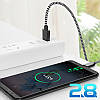 USB кабель Kaku KSC-107 USB Type-C 1m - Black, фото 5