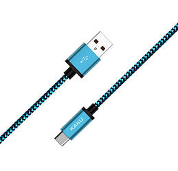 USB кабель Kaku KSC-107 USB - Type-C 1m - Blue