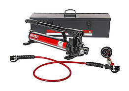 Ручний насосний агрегат високого тиску BETEX P 905, включаючи сталевий ящик для зберігання