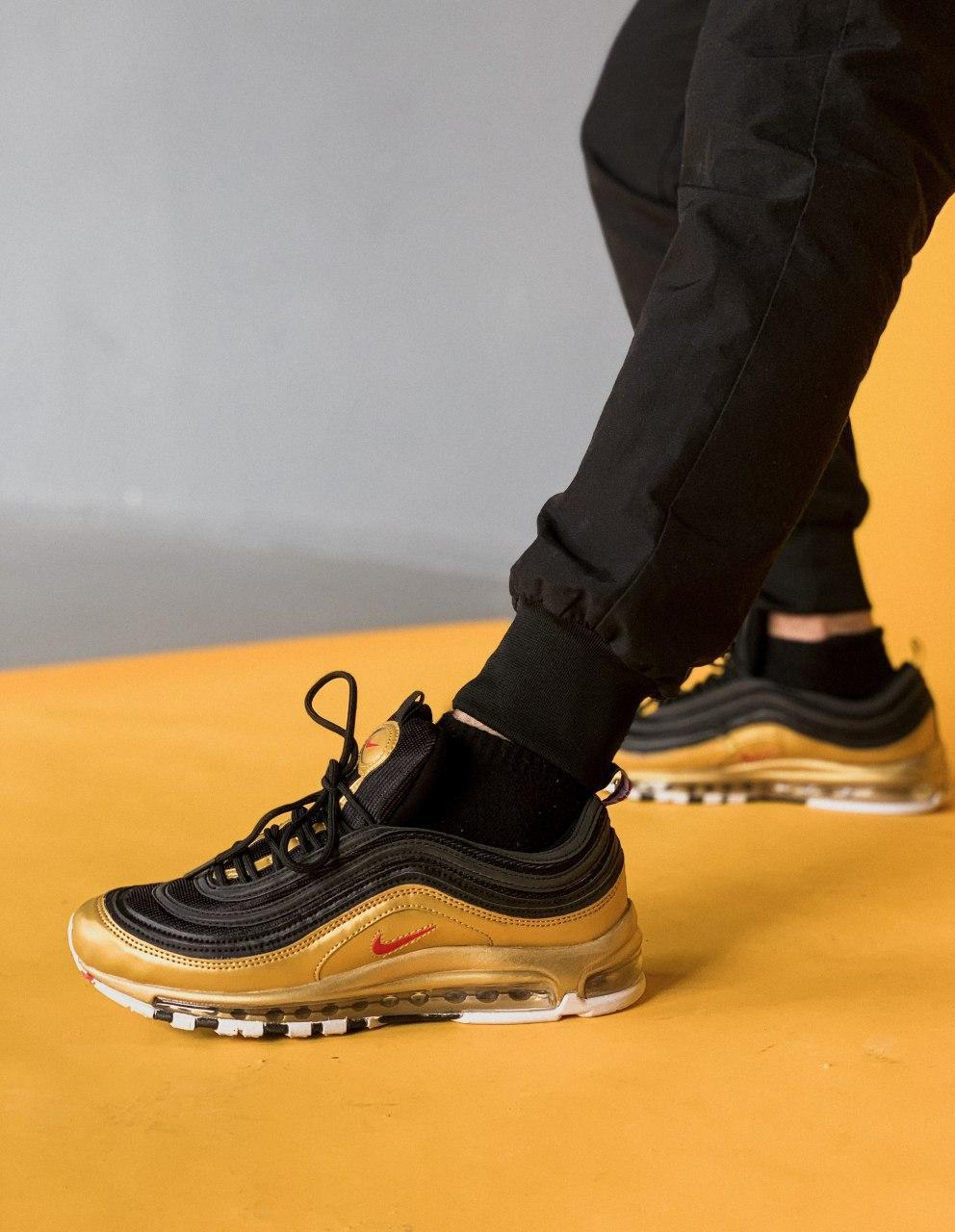Кросівки чоловічі чорні Nike Air Max 97 (01230)