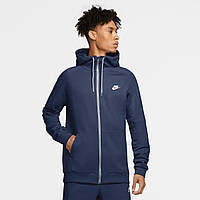 Толстовка спортивна чоловіча синя NIKE M NSW MODERN HOODIE FZ FLC CU4455-410