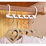 Wonder Hangers, органайзер для вішалок, Органайзер для шафи, Вішалка для одягу, фото 6