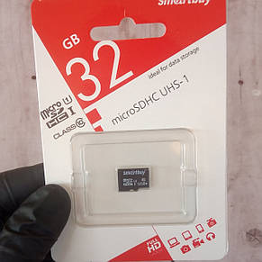 Карта пам'яті micro SDHC Smartbuy 32 GB клас 10 мікро сд гб Флешка для телефону (Справжні фото), фото 2