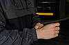 Спортивний костюм Nike чоловічий Найк сірий чорний + Барсетка в Подарунок, фото 6