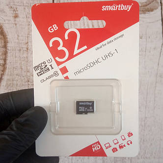 Флешка micro SD 32GB Карта пам'яті micro SDHC Smartbuy клас 10 мікро сд гб для телефону (Живі фото), фото 2