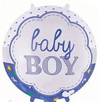 Фольгована кулька коло Baby Boy 18" Китай