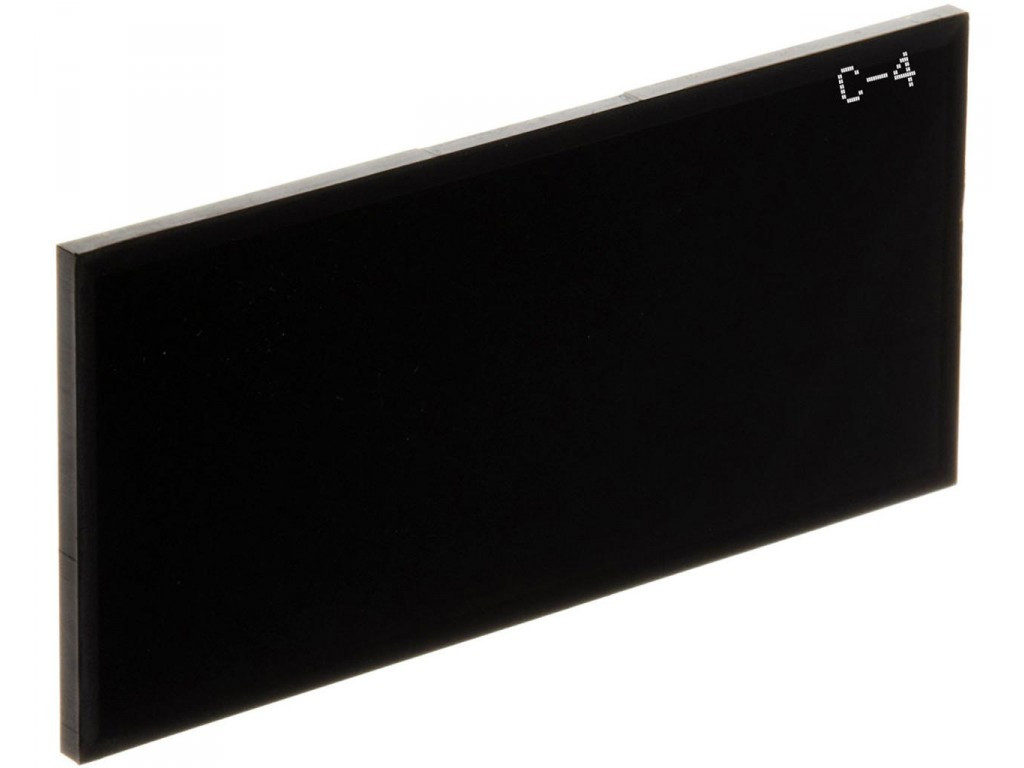 Світлофільтр С-4 50/102 мм 9-10 DIN затемнене скло для маски