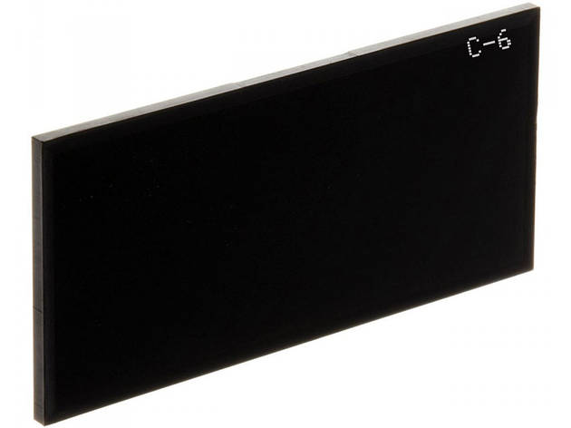 Світлофільтр С-6 50/102 мм 12 DIN затемнене скло для маски, фото 1