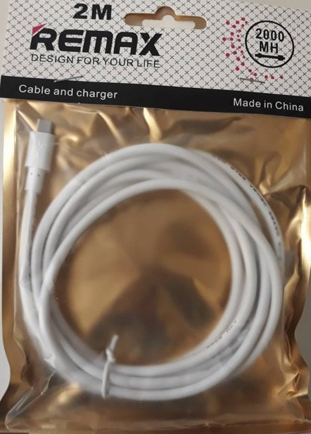 Кабель lighting для iphone 1м пакет