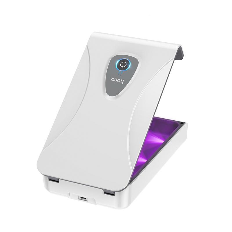 Ультрафіолетовий стерилізатор Hoco S1 PRO, білий, фото 1