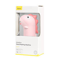 Дозатор піни сенсорний BASEUS Minidinos hand washing machine ACXSJ-D04, рожевий, фото 4