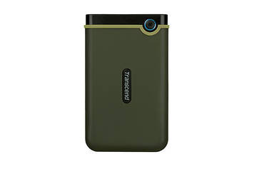 Накопичувач зовнішній HDD 2.5" USB 1.0TB Transcend StoreJet 25M3 Military Green Slim (TS1TSJ25M3G)