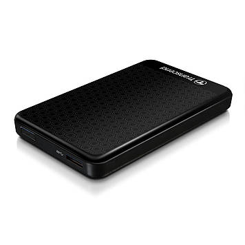 Накопитель внешний HDD ext 2.5" USB 2TB Transcend Portable (TS2TSJ25A3K)