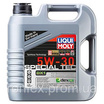 LM 4л Special Tec DX1 5W-30 Масло моторне синтет. GM dexos1 Gen 2, API: SN-RC, ILSAC: GF-5