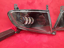 Протитуманні фари для ВАЗ 2170 Пріора 2 SE діодні з лінзою (чорни)