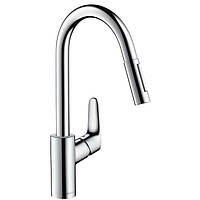 Кухонный смеситель с выдвижным изливом Hansgrohe Focus 31815000