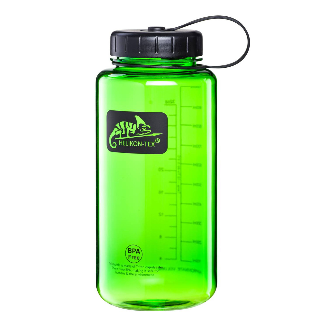 Бутылка фляга Helikon-Tex® TRITAN BOTTLE Wide Mouth (1 Liter) - Green/Black - фото 1 - id-p1281491654