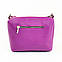 Сумка жіноча кольору фуксія ТМ "Vasha Para". Натуральна замша та шкіра, фото 4