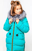 Дитяча зимова куртка для дівчаток Жозефіна-2 ТМ Нуї Вері Розміри 116-122