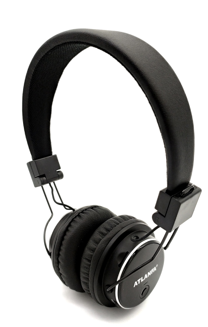 Беспроводные Bluetooth Наушники Atlanfa AT-7611 Black C MP3 Плеер, FM ...