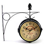 Годинник станційні двосторонні "London", d-13 см, фото 2