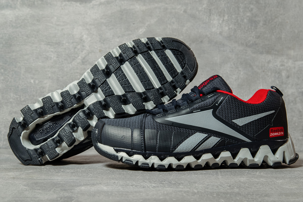Кросівки чоловічі 17525, Reebok Zigwild TR, темно-сині, < 41 42 43 44> р. 41-26,0см.