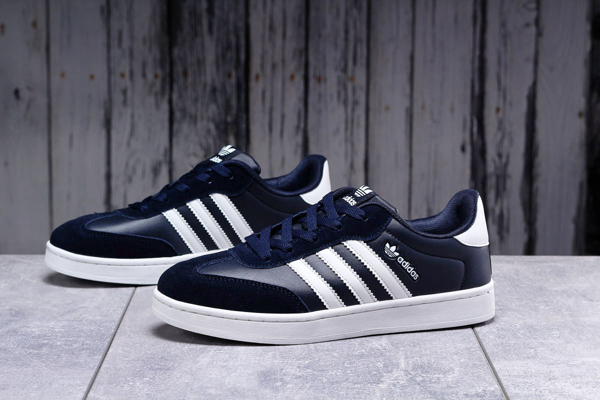Кросівки чоловічі 17811, Adidas Original, темно-сині, < 41 42 43 44 46> р. 41-26,0см.