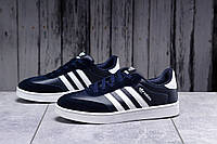 Кроссовки мужские 17811, Adidas Original, темно-синие, < 41 42 43 44 46 > р. 41-26,0см.