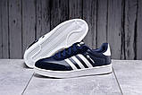 Кросівки чоловічі 17811, Adidas Original, темно-сині, < 41 42 43 44 46> р. 41-26,0см., фото 3