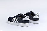 Кросівки чоловічі 17811, Adidas Original, темно-сині, < 41 42 43 44 46> р. 41-26,0см., фото 9