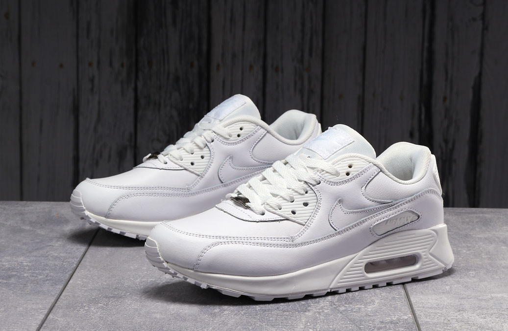 Кросівки чоловічі 17842, Nike Air Max M-90, білі 44 45 р