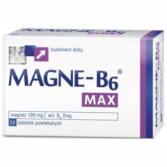 Sanofi, Magne B6 MAX 100 mg + 2 mg, 50 таб