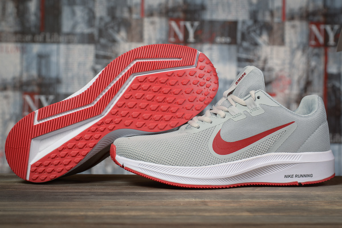 Кросівки чоловічі 17022, Nike Running, сірі, < 42 44> р. 42-26,7см.