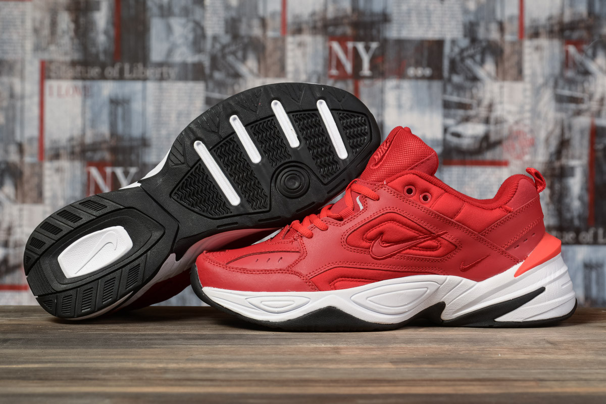 Кросівки чоловічі 16952, Nike Air, червоні, < 41 42 43 44> р. 41-26,0см.