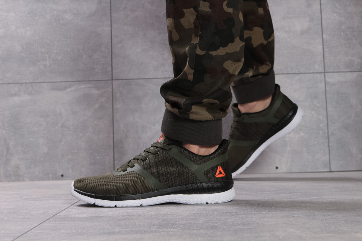 Кросівки чоловічі 16093, Reebok, хакі, < 44 45> р. 44-28,5см.