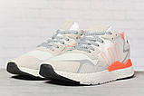 Кросівки чоловічі 17301, Adidas 3M, білі, < 41 43 44 46> р. 41-25,2см., фото 3