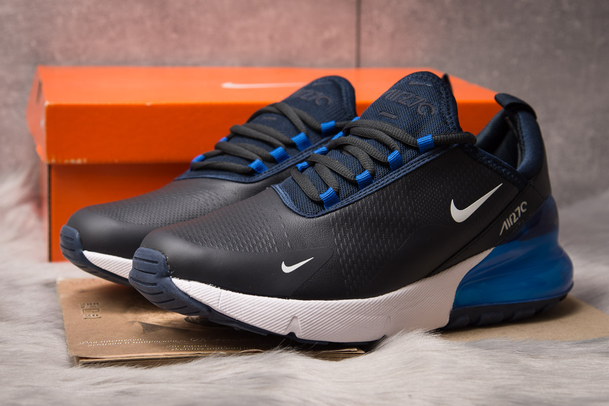 Кросівки чоловічі 15305, Nike Air 270, темно-сині, < 43 44 45 46> р. 43-27,5см.